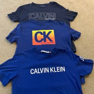 Calvin Klein T-Shirts (lot of 3)